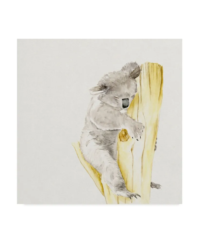 Melissa Wang Baby Koala I Canvas Art - 27" x 33"