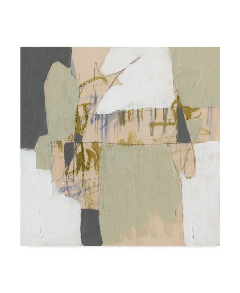 Jennifer Goldberger Warm Neutrals I Canvas Art