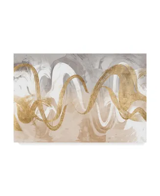 Jennifer Goldberger Infinite Swirl I Canvas Art