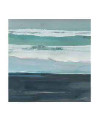 Rob Delamater Teal Sea I Canvas Art