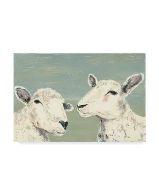 Jade Reynolds Bashful Sheep I Canvas Art