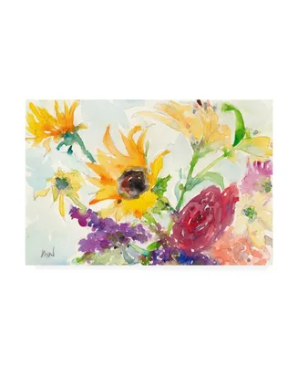 Samuel Dixon Bright Wild Flowers I Canvas Art
