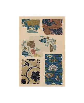Ema Seizan Japanese Textile Design Viii Canvas Art