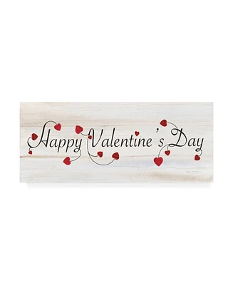 Kathleen Parr Mckenna Rustic Valentine Saying I Canvas Art