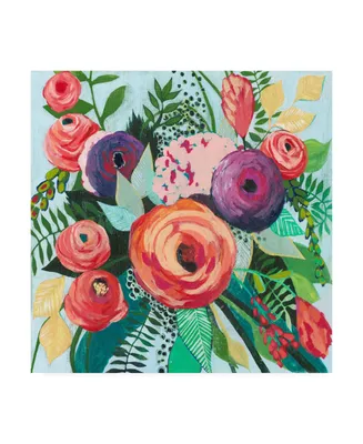 Grace Popp Halcyon Bouquet Ii Canvas Art - 15" x 20"