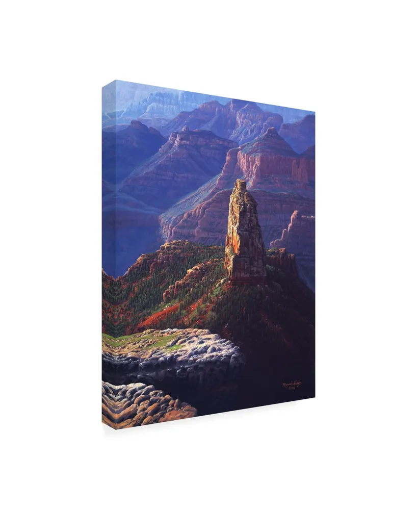 R W Hedge The Guardian Canyon Canvas Art