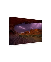 Darren White Photography Desert Storm Canvas Art - 36.5" x 48"