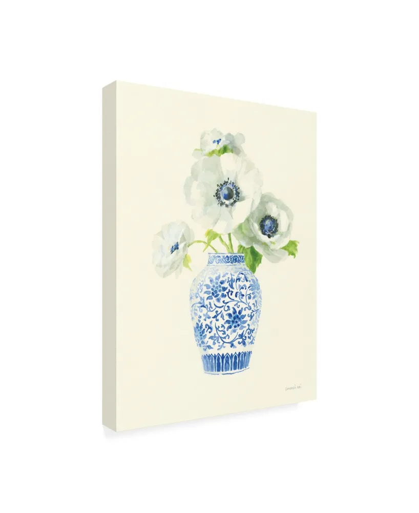 Danhui Nai Floral Chinoiserie Ii Canvas Art