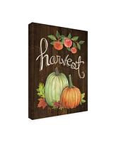 Mary Urban Autumn Harvest Iv Walnut Canvas Art - 36.5" x 48"