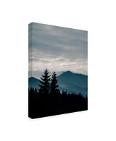 PhotoINC Studio Blue Mountains Vii Canvas Art - 27" x 33.5"