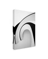 Joao Castro Going Up Black and White Canvas Art - 20" x 25"