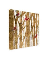 Studio W Red Bird Christmas I Canvas Art