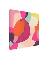 June Erica Vess Pink Slip I Canvas Art - 36.5" x 48"