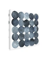 Emma Scarvey Blue Grey Density I Canvas Art - 15.5" x 21"