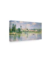 Claude O. Monet Vetheuil in Summer Canvas Art - 37" x 49"