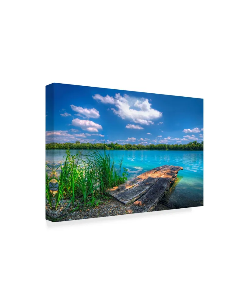 Philippe Sainte-Laudy Sunny Day Coastline Canvas Art