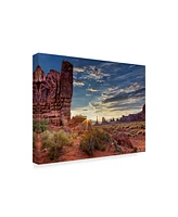 David Drost Valley Beauty Iv Canvas Art - 37" x 49"