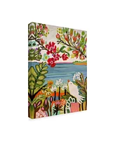 Karen Fields Birds in the Garden Ii Canvas Art