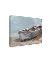 Ethan Harper Whitewashed Boat Ii Canvas Art