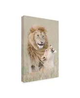 Muriel Vekemans Lion Lover Canvas Art - 20" x 25"