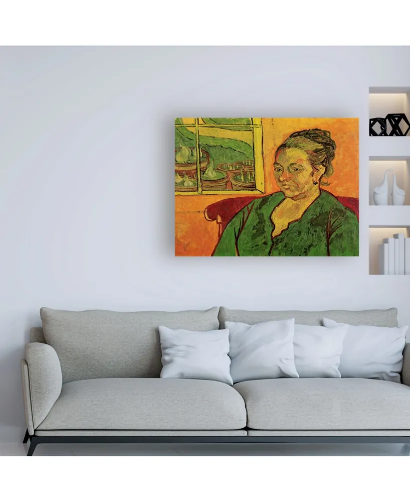 Vincent van Gogh Portrait of Madame Augustine Roulin Canvas Art
