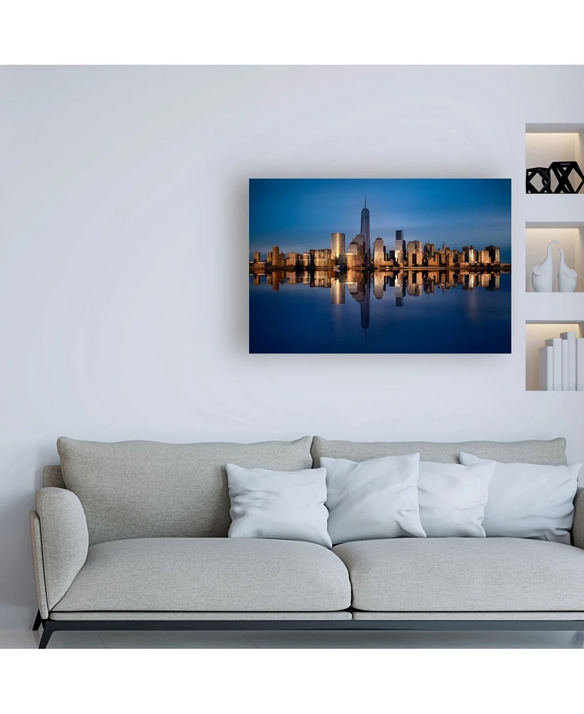 David Ayash Windows in the Sky Canvas Art - 36.5" x 48"