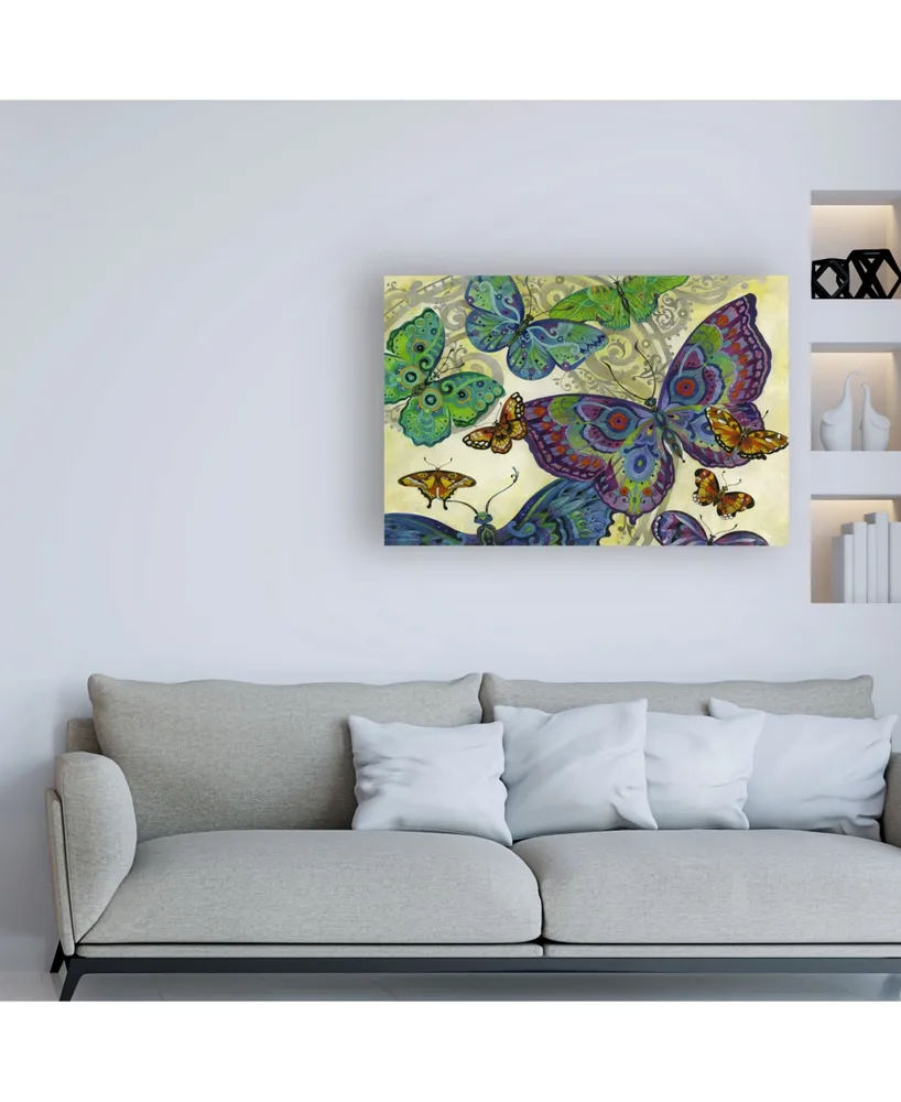 David Galchutt Flutter Flock Canvas Art