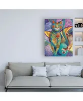 David Galchutt Feline Fiesta Canvas Art - 15.5" x 21"