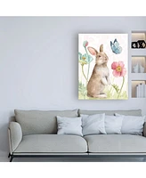 Lisa Audit Spring Softies Bunnies Ii Pink Canvas Art - 19.5" x 26"