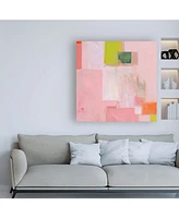 Melissa Donoh Pink Squares Canvas Art - 19.5" x 26"