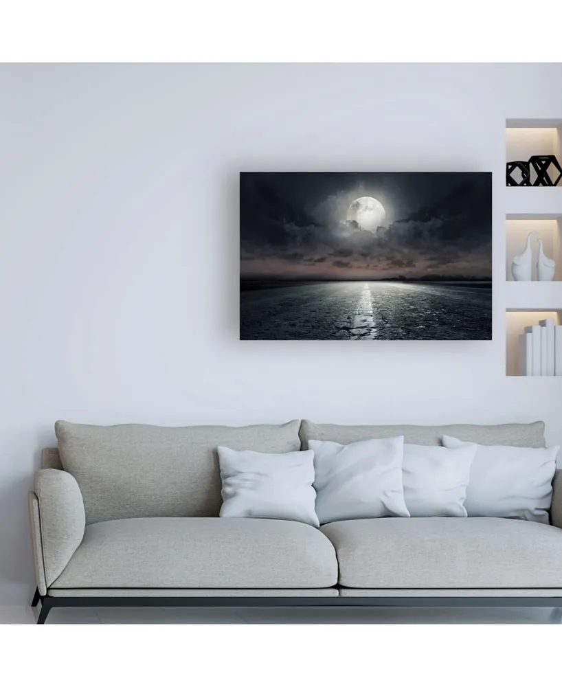 PhotoINC Studio Moon Street Canvas Art