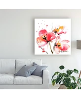 Leticia Herrera Blooms Hermanas Iv Canvas Art - 15" x 20"