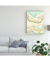 Vanna Lam Ocean Cascade I Canvas Art - 37" x 49"