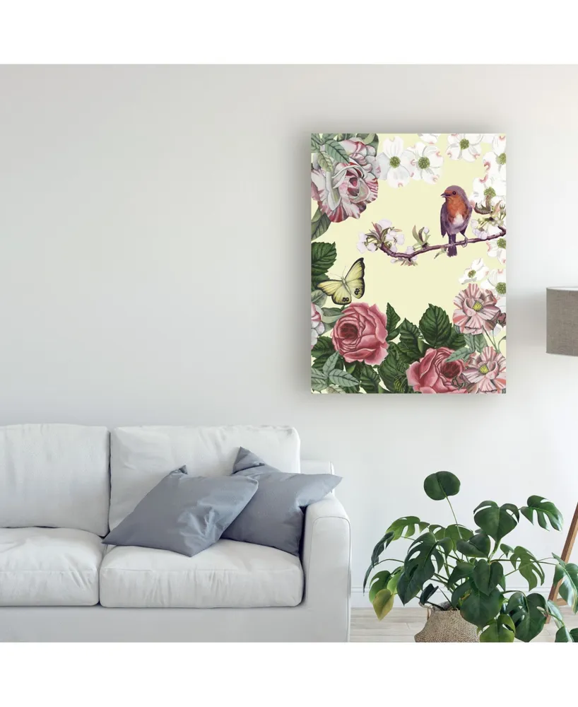 Naomi Mccavitt Bird Garden Ii Canvas Art