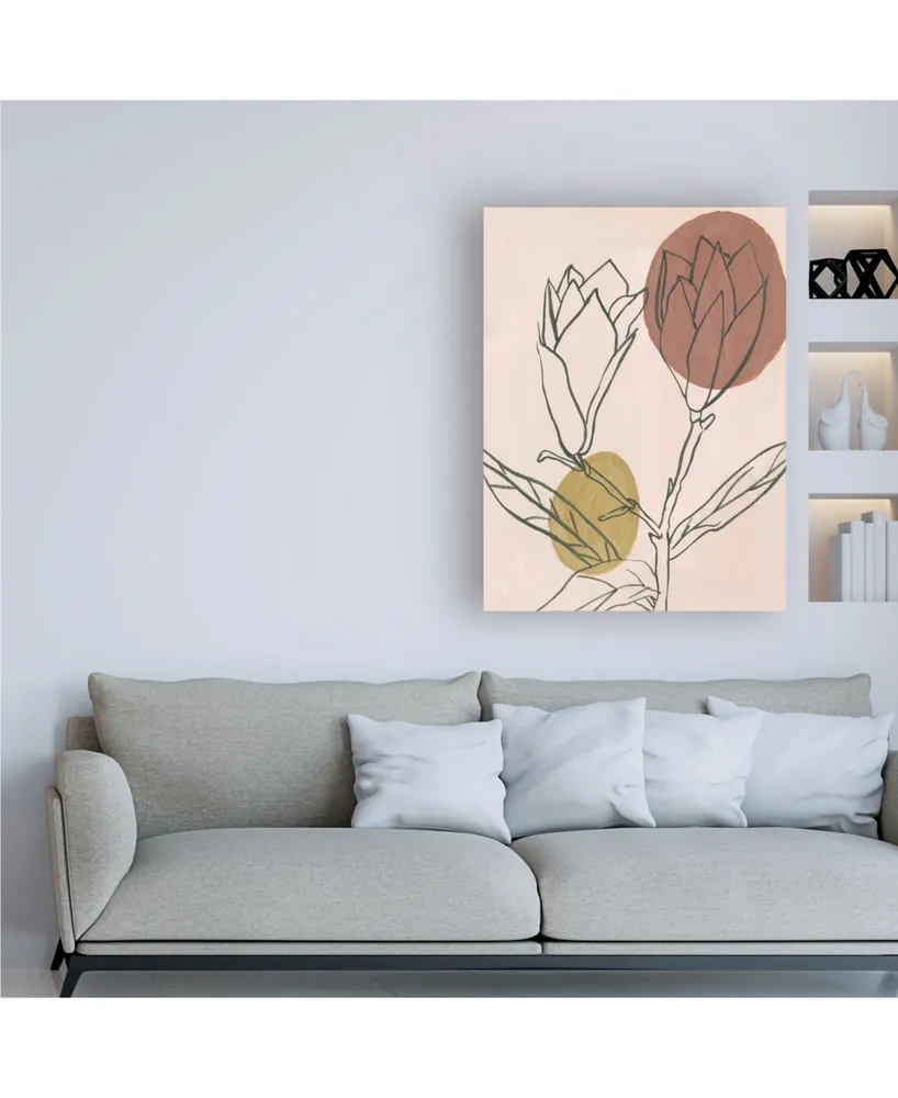 Melissa Wang Blush I Canvas Art - 36.5" x 48"