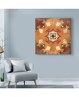 Cleonique Hilsaca Moroccan Tiles Spice Iii Canvas Art - 20" x 25"