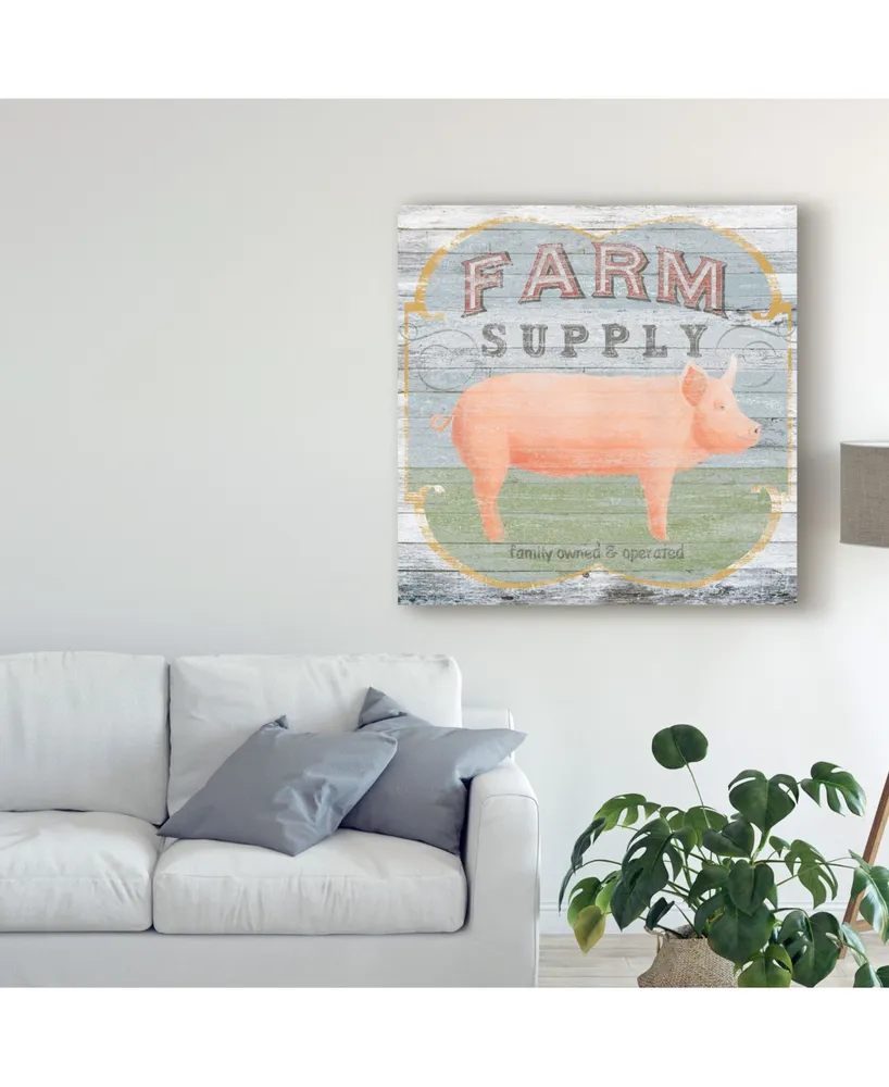 June Erica Vess Farm Supply Ii Canvas Art