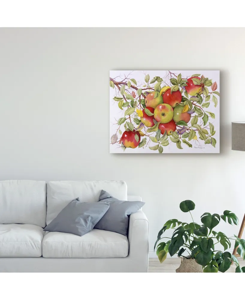 Marcia Matcham Apples on a Branch Canvas Art