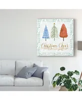Grace Popp Christmas Tree Whimsy Iv Canvas Art - 15" x 20"