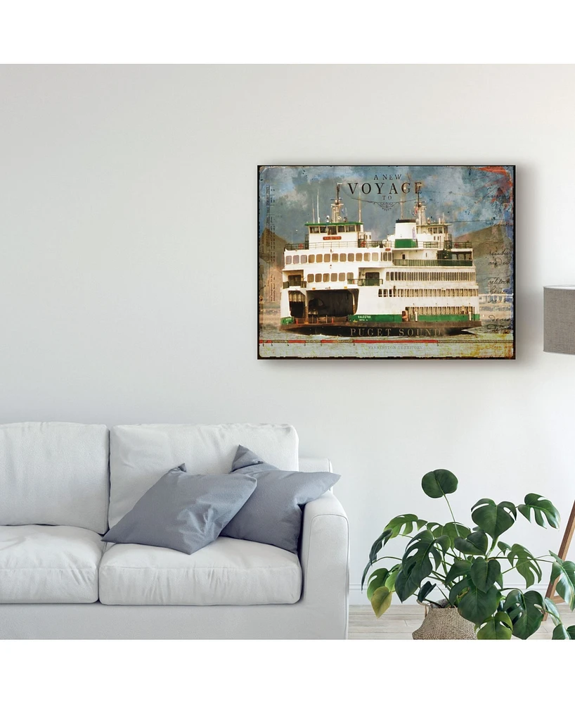 Sandy Lloyd Voyage to Puget Sound Canvas Art - 15" x 20"