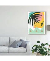 Renee W. Stramel South Beach Palm Ii Canvas Art - 20" x 25"
