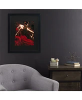 Masters Fine Art Flamenco Dancer Matted Framed Art - 15" x 20"