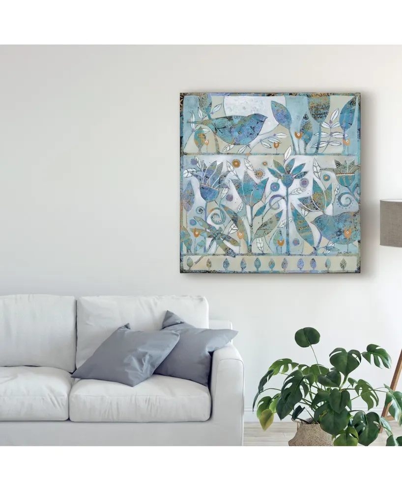 Sue Davis Spring Garden Abstract Modern Canvas Art