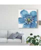 Lisa Audit Blue and Green Garden V Canvas Art