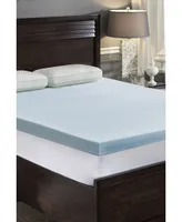 Rio Home Fashions LoftWorks 3" Jelly-soft Gel Memory Foam Mattress Topper