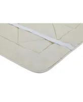 Sleep & Beyond Mydual, Washable and Reversible Wool Mattress Pad