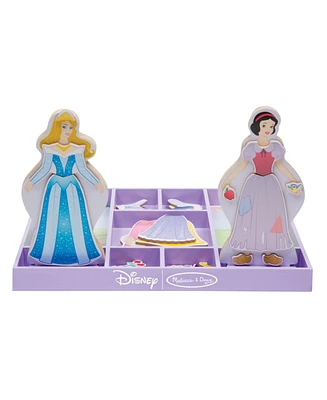 Melissa and Doug Sleeping Beauty & Snow White Wooden Magnetic Dress