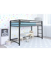 EveryRoom Mason Metal Junior Loft Bed