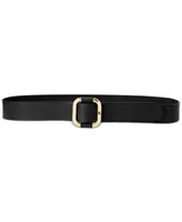 Lauren Ralph Women's Leather Slide-Buckle Belt