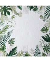 Little Unicorn Tropical Leaf Photo Blanket